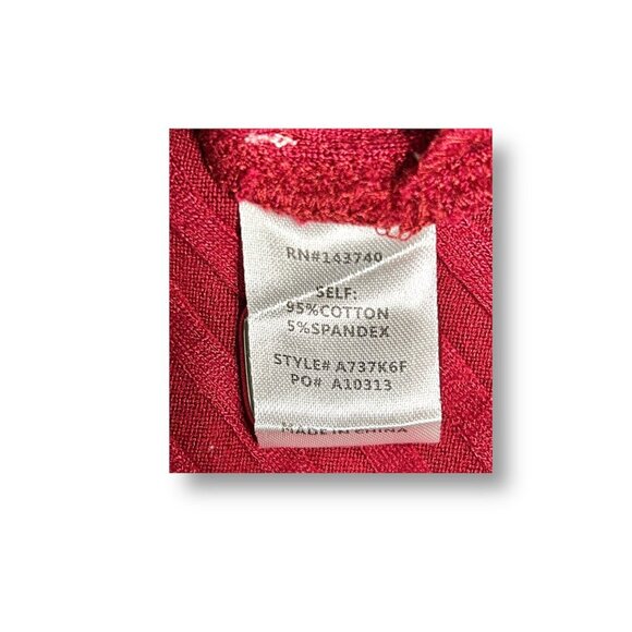 Anthropologie After Market M Burgundy Pleated Midi Skirt Academia Office Retro - Picture 7 of 8